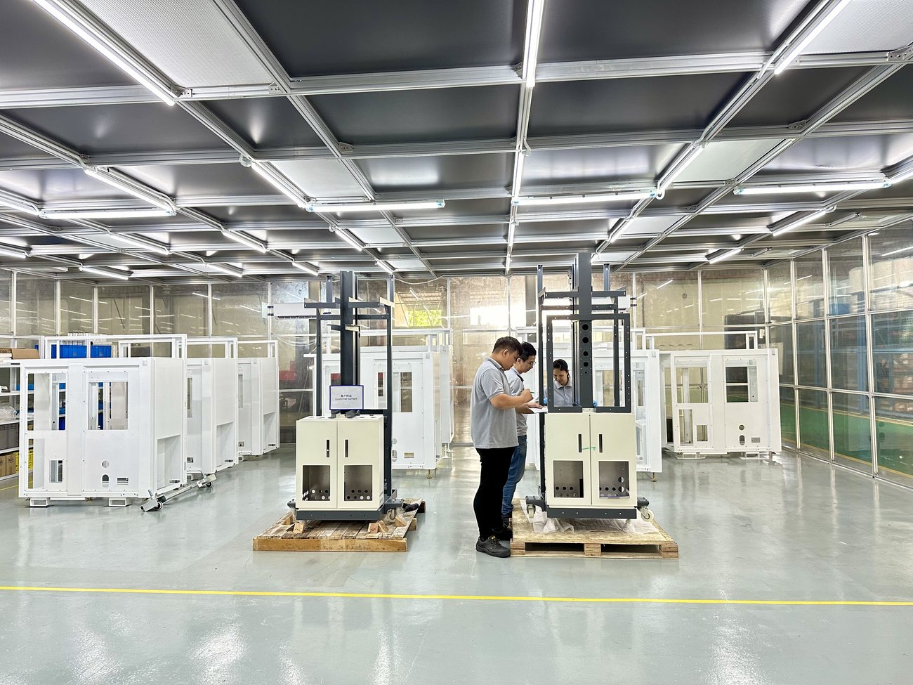 Cleanroom assembly and inspection at ACE Malaysia